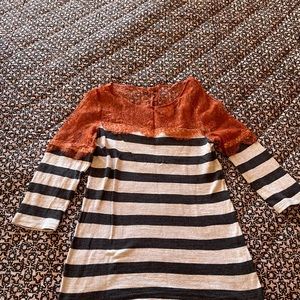 Cotton long sleeve tea from Anthropologie. Size S